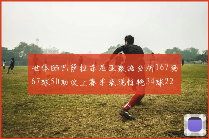 世体晒巴萨拉菲尼亚数据分析167场67球50助攻上赛季表现惊艳34球22助