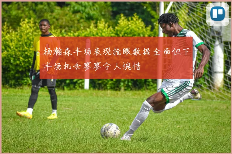 杨瀚森半场表现抢眼数据全面但下半场机会寥寥令人惋惜